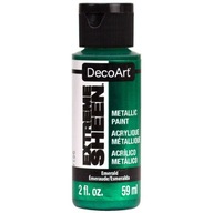 FARBA METALICZNA Extreme Sheen - DecoArt - Emerald 59ml