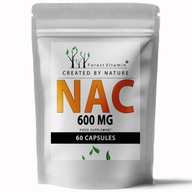 FOREST VITAMIN Nac 600mg 60caps EGÉSZSÉGES MÁJ N-ACETIL L-CISZTEIN