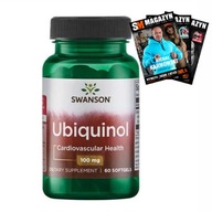 SWANSON UBIQUINOL 100mg 60k CHOLESTEROL VITALITA