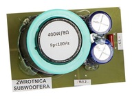 ZWROTNICA GŁOŚNIKOWA SUBWOOFER 8 Ohm 400W 12 dB