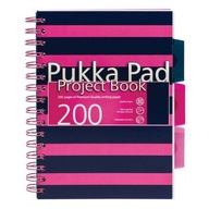 Kołozeszyt Pukka Pad A5 przekładki 100k Navy Pink