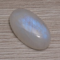 Mesačný kameň kabošon cca 21x12 mm KKS4023