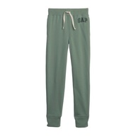 Spodnie dziecięce GAP V-Frch Fleece Heritage Logo Jogger sage S