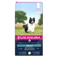 Sucha karma Eukanuba Adult Small & Medium Breed jagnięcina i ryż 12 kg