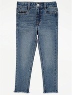 GEORGE spodnie rurki skinny jeansowe 152-158 SALE