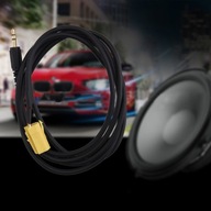 Złącze Mini ISO na kabel AUX 3,5 mm Audio Muzyka MP3 dla Fiata / Alfa /