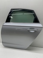 AUDI A6 C7 sedan door left rear part LX7W silver nice complete