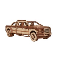 Wood Trick Full-Size Pickup Truck Drevené puzzle 3D