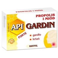 Api Gardin Forte Bartpol propolis i miód Tabletki do ssania na odporność