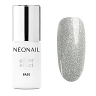 NeoNail Glitter Effect Base baza hybrydowa 9601-7 Silver Shine 7.2ml