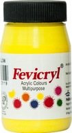 Farba do tkanin Fevicryl lemon yellow 50ml cytryna