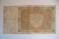 POLSKA Banknot 50 zł 1929 seria CF