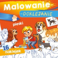 PIESKI Malowanie-doklejanie + NAKLEJKI Wyd. Skrzat