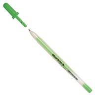 Gélové pero zelené fluorescenčné SAKURA Gelly presné písanie