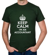 koszulka KEEP CALM I'M AN ACCOUNTANT prezent