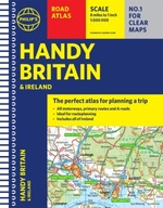Philip s Handy Road Atlas Britain: (Spiral A5)