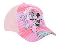 Różowa czapka z daszkiem Disney Myszka Minnie 52