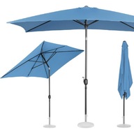 PARASOL OGRODOWY DUŻY UCHYLNY 200x300cm NIEBIESKI