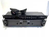 WZMACNIACZ SPL700 + ODTWARZACZ AMERICAN AUDIO MEDIA OPERATOR BT