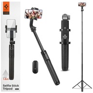 Spigen 2w1 Statyw Selfie Stick Długi Kijek + Pilot Bluetooth Tripod 160cm