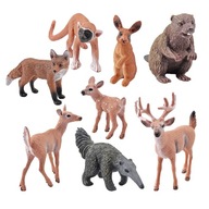 Model symulacyjny zabawka edukacyjna zestaw zabawek w kształcie zwierzątka dekoracje stołu