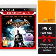 PS3 BATMAN ARKHAM ASYLUM GOTY Game of the Year Edition Polskie Wydanie