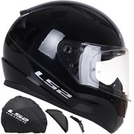 DUŻY KASK MOTOCYKLOWY LS2 FF353 RAPID II CZARNY SYSTEM PINLOCK ECE 22.06