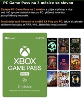 Microsoft Xbox Game Pass pre PC - predplatné na 3 mesiace (PC)