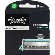8x Wkłady Nożyki WILKINSON Quattro Essential 4 Precision Sensitive