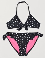 H&M strój kąpielowy bikini 134/140 groszki