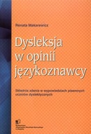 Dysleksja w opinii językoznawcy Składnia zdania w