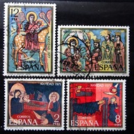 Hiszpania 1971, 1977, Boże Narodzenie, 4 z 4