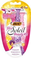 BIC MISS SOLEIL BEAUTY KIT MASZYNKA DO GOLENIA DLA KOBIET ZESTAW x5