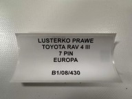 mirror right TOYOTA RAV 4 III 7 PIN EUROPA ORYG