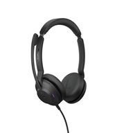 Słuchawki przewodowe z mikrofonem Jabra Evolve2 30 USB-A MS Stereo Black