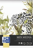 OXFORD BLOK ARTYSTYCZNY MIX MEDIA A4/25K KLEJONY