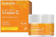 FLOSLEK Vitamin C - Nawilżający Krem do Twarzy, 50 ml