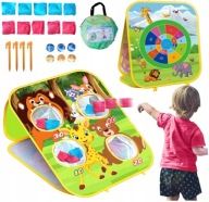 KÉPESSÉGFEJLESZTŐ JÁTÉK DOBJ ÉS TALÁLJ CÉLBA ZSÁKKAL VAGY LABDÁVAL PONTOKÉRT 3AZ1BEN