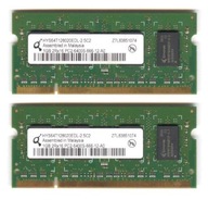 Dual QIMONDA 2GB , 2x1GB 2Rx16 PC2-6400S-666-12-A0