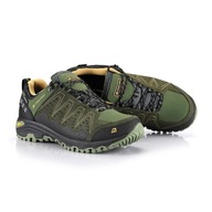 ALPINE PRO buty turystyczne wodoodporne niskie Cormen zielony r.42