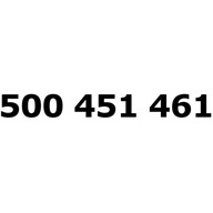 500 451 461 T-MOBILE ZŁOTY NUMER TELEFONU STARTER NA KARTĘ SIM NR TMOBILE