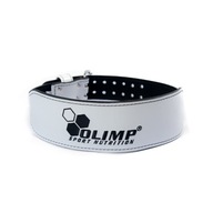 OLIMP PAS KULTURYSTYCZNY TRENINGOWY TRAINING BELT PREMIUM WHITE L