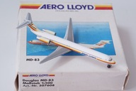 HERPA Aero Lloyd McDonnell Douglas MD-83 mierka 1:500