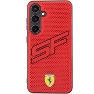 Ferrari SF Perforated etui case pokrowiec do Samsung S24+ Plus, skórzane