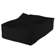 Čierne kadernícke uteráky Jednorazové 100 ks Netkaná textília 70/50cm Skladacie