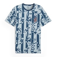 Koszulka piłkarska męska PUMA Neymar Jr Creativity Logo Tee ocean surf M