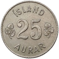 IZLAND 25 AURAR 1967