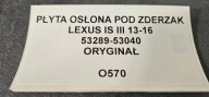 cover below bumper LEXUS IS III 13-16