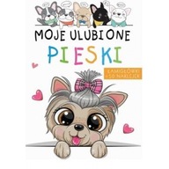 Moje ulubione pieski. Łamigłówki z naklejkami