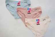 DÁMSKÉ BAVLNĚNÉ KALHOTKY 3 PÁRY vel M